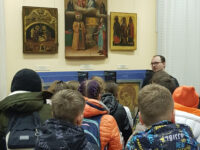 Учащиеся гимназии № 24 города Минска посетили музей при Академии
